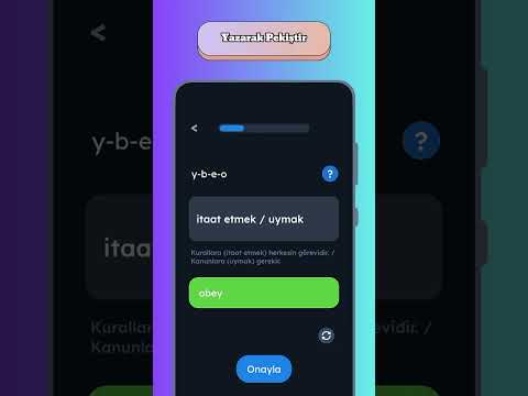 Wordify - İngilizce Kelime