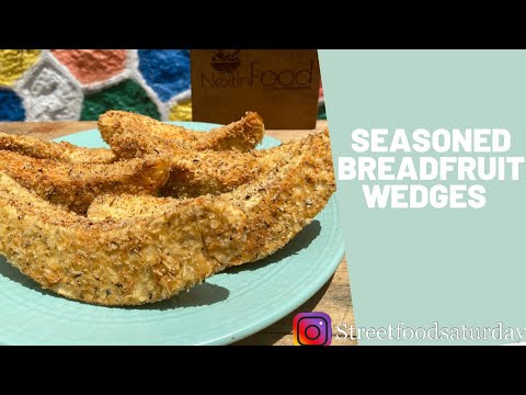 Seasoned Breadfruit Wedges