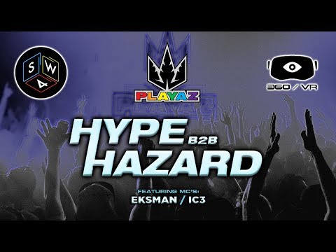 South West Four Festival - 2017 - Hype B2B Hazard - Eksman & IC3 - PLAYAZ - SW4 - 360 / VR