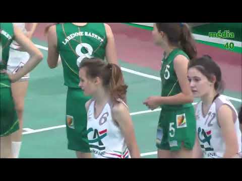 Finale Région U13F Labenne vs BCG 28 mai 2017