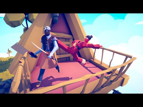 BUTCHER vs EVERY UNITS From the Balcony 🔪🥩 | Totally Accurate Battle Simulator TABS
