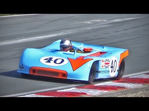 Porsche 908/03 Spyder: Pure 8-Cylinder Boxer Engine Sound!