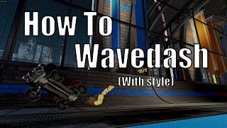 How To Wavedash In Rocket League (Tutorials)