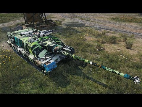 World of Tanks AMX 50 Foch B (skin) 10 frags 8577 DMG 1410 EXP - Mountain Pass