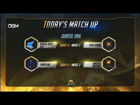 [ENG] AF Blue vs Meta Athena / Lunatic-hai vs KD Panthera | OGN OW APEX Season 3 [Live]