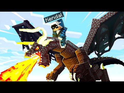 HO ADDOMESTICATO UN DRAGO LEGGENDARIO SU MINECRAFT - ITA