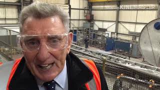 Fabrication of new Pooley Bridge structure