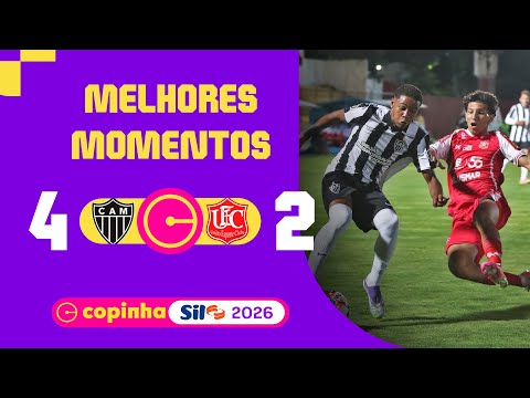 ATLÉTICO-MG 4 X 2 UNIÃO RONDONÓPOLIS-MT | MELHORES MOMENTOS | 1ª RODADA | COPINHA SIL 2026
