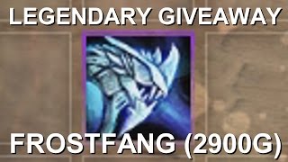 [OVER] LEGENDARY GIVEAWAY Frostfang  |  Guild Wars 2