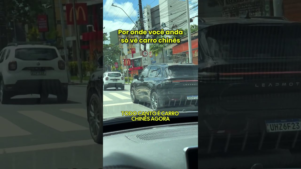 POR ONDE VOCÊ ANDA SÓ VÊ CARRO CHINÊS EM TODO CANTO