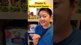 Chapter 5: Background Games 😢🌿 #boardgames #games #gamecollection