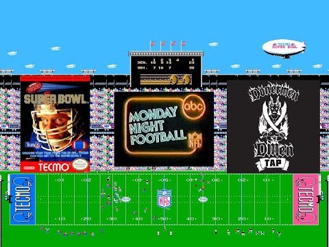 Tecmo Super Bowl - MNF Dmen Tap - Tundra Bowl & Blono Tecmo Prep - RSL 2018