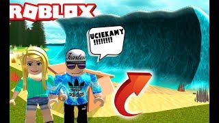 Uciekamy Przed Minionkami W Roblox Obby Escape The Minions - czy uciekniemy przed ogromna fala tsunami roblox survival