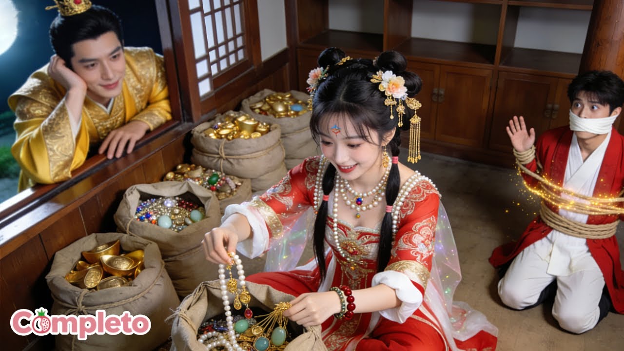 Chica cae en cuerpo de novia ignorada—vacía tesoro d/canalla y huye！EmperadorCEO lo ve y se enamora!