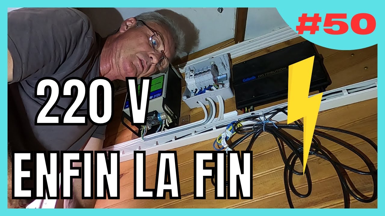 220V ELECTRICAL INSTALLATION ON A SAILBOAT