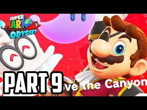 Super Mario Odyssey Walkthrough Gameplay Part 9 - Seaside Kingdom - FULL GAME (Nintendo Switch)