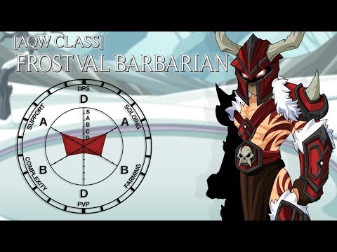 AQW Frostval Barbarian Overview