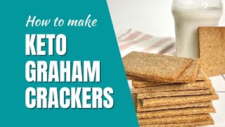 Keto Graham Crackers (Easy low-carb recipe)