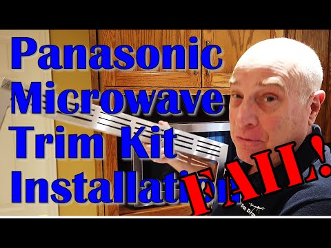 Panasonic Microwave Trim Kit Installation...Fail!