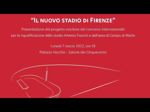 Il nuovo stadio di Firenze. Diretta LIVE
