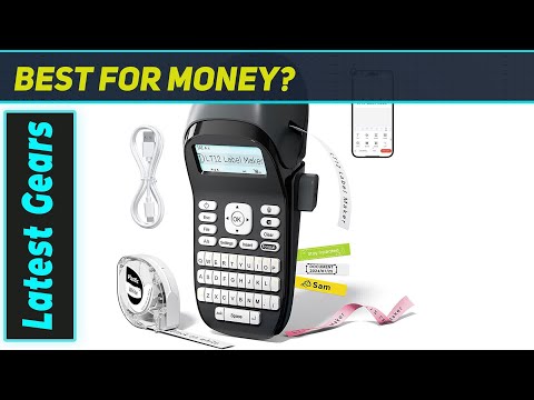 Phomemo LT12 Label Maker: The Ultimate Portable Bluetooth Labeling Machine!