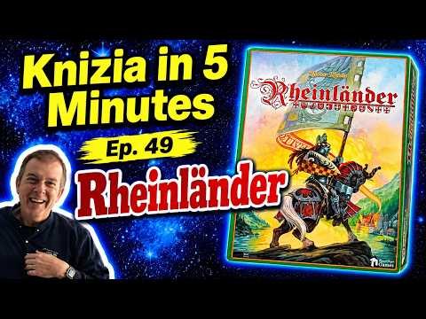 Knizia in Five Minutes.  Episode 49 Rheinländer. 