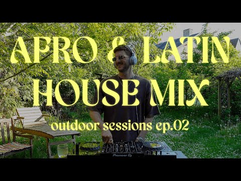 Afro & Latin House Mix from a blooming green Backyard | CARMO THE KiD outdoor sessions ep.02