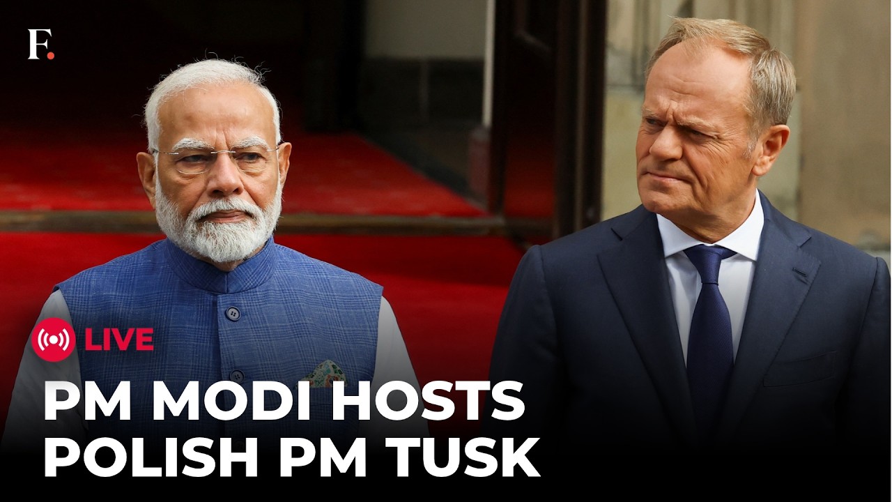 LIVE: PM Modi & Poland PM Tusk Hold Bilateral Talks | India-Poland Strategic Partnership in Focus