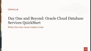 Download lagu Day One and Beyond - Season 4 - OCI Database Quickstart mp3