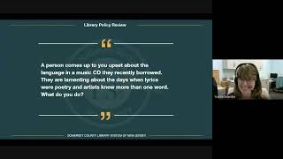 Library Policy Review: Request for Reconsideration of Library Materials and Electronic Resources