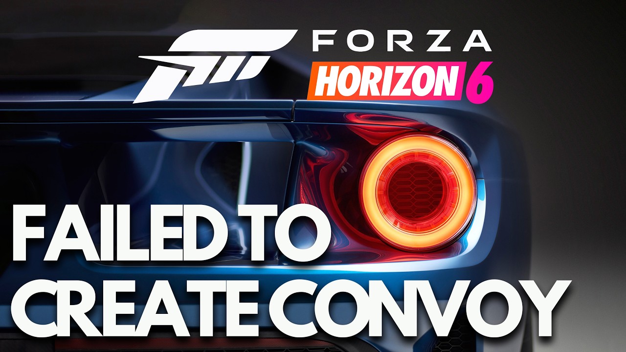 Forza Horizon 6 Convoy Unavailable Failed To Create Convoy(National Instruments Apps Users Only) FIX
