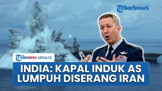 Kapal Induk USS Gerald R. Ford Lumpuh Total Diserang Iran, India: Kini Bersusah Payah Kembali ke AS