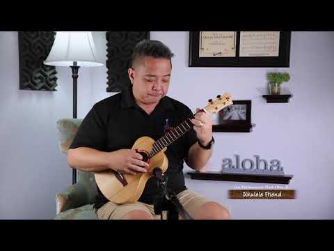 Custom Ziegenspeck 'Double Back' Tenor Ukulele / Ukulelefriend.com image 18