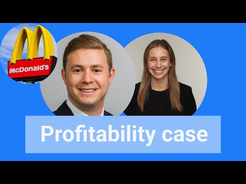 Profitability consulting case interview: McDonalds meal deal (w/ BCG & Bain Consultants)