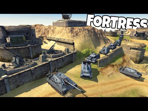 US Army Charge of MEGA-FORTRES Defenses... - Men of War: Robz WW2 Mod Battle Simulator
