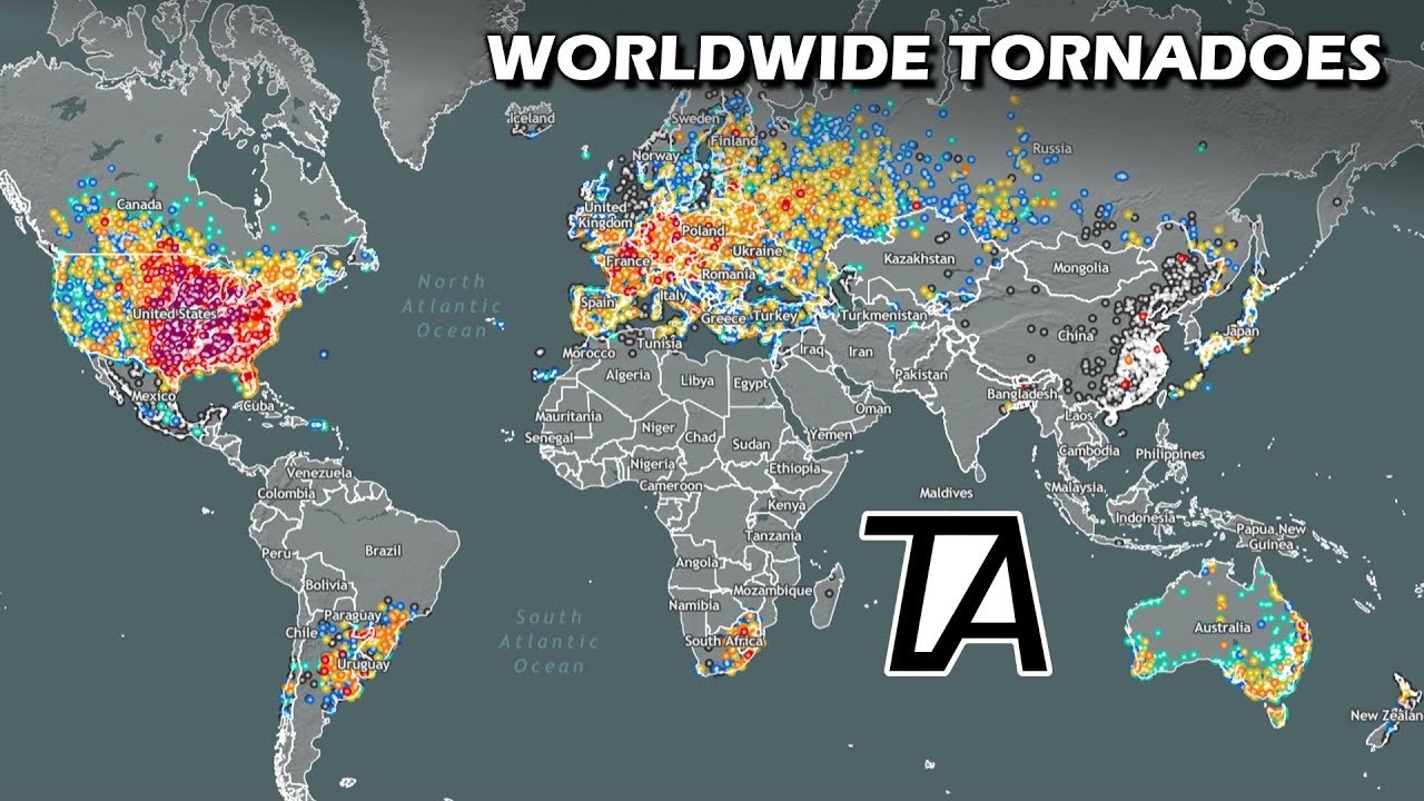 Tornado Archive (Explorer v2.0) Update! Worldwide Tornado Data and Environments