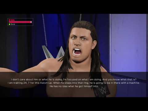 WWE 2K17 My Career Mode - "THE UNLIKELY WAR!!"