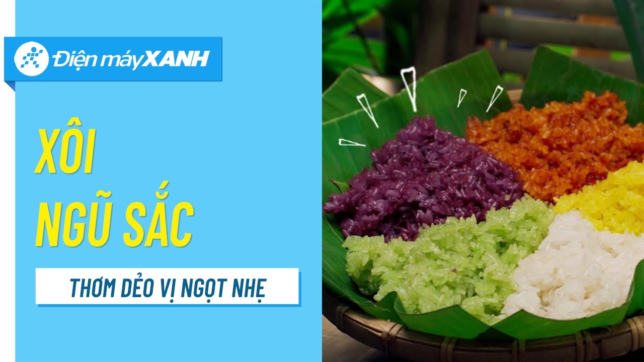 Xôi ngũ sắc
