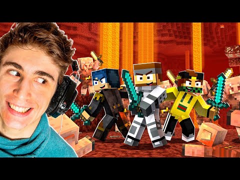 SPEDIZIONE RISCHIOSA nel NETHER!! w/Stef & Marcy - Minecraft