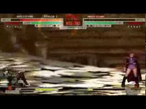 Akatsuki Blitzkampf Gameplay ( PC Doujin Fighter )