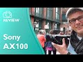 Цифровая видеокамера SONY FDR-AX100 FDRAX100EB.CEE Black - відео