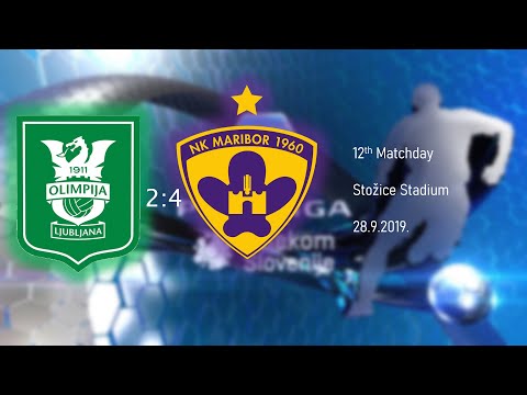 Olimpija Ljubljana - NK Maribor 2:4 - Zahović Goal