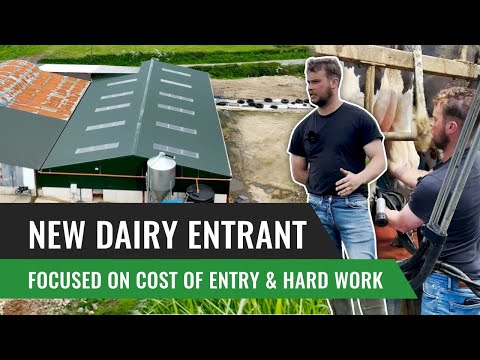 New Dairy Entrant Focused on Cost of Entry & Hard Work - David Gordon, Donegal