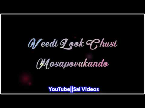 Hey Tip Top Dora Kadhilindo Songs||Black Screen Lyrics||What's app Status Video|| Arya 2 Movie