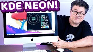 (Ad Free) Running KDE Neon on a "Vintage" iMac