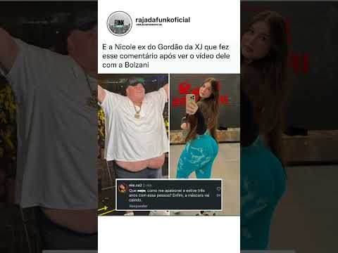 Nicole manda indireta pro gordão da XJ #gordaodaxj #entretenimento #noticias