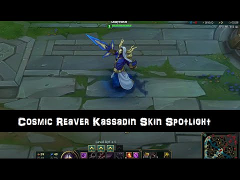 [PBE] Cosmic Reaver Kassadin Skin Spotlight