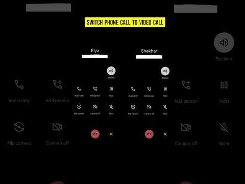 Turn your Regular Phone Calls into Video Calls #phone #call #howto