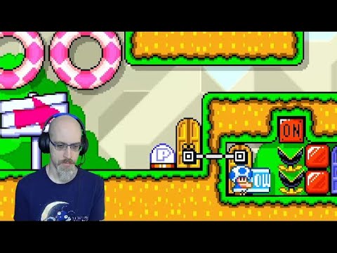 Nick's SMM2 One Screen Puzzle #3 by HomieNick! / V65-DL4-PFG / Mario Maker 2 Puzzle solution