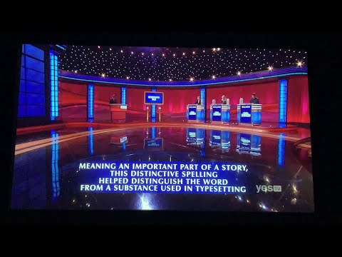 Final Jeopardy, “Newspaper Talk” - Finn Corrigan Day 2 (3/18/22)